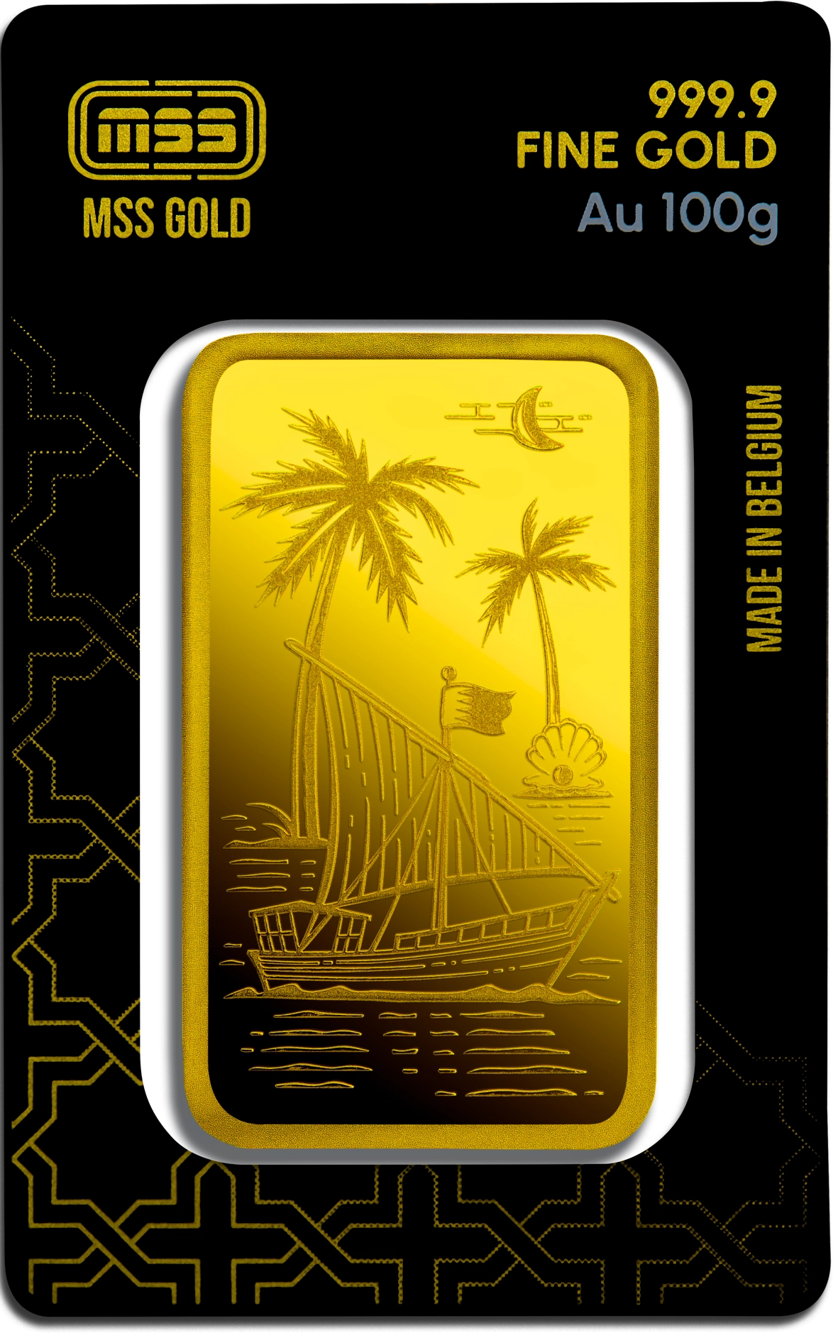 100 Gram Gold Bar