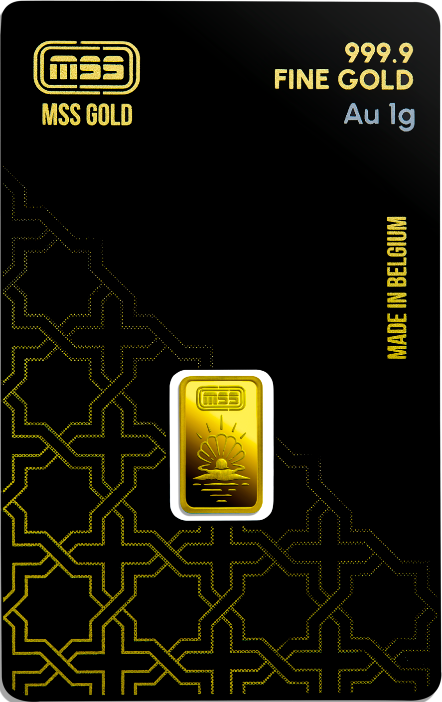 1 Gram Gold Bar