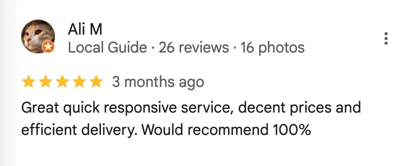 Customer Review