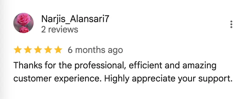 Customer Review