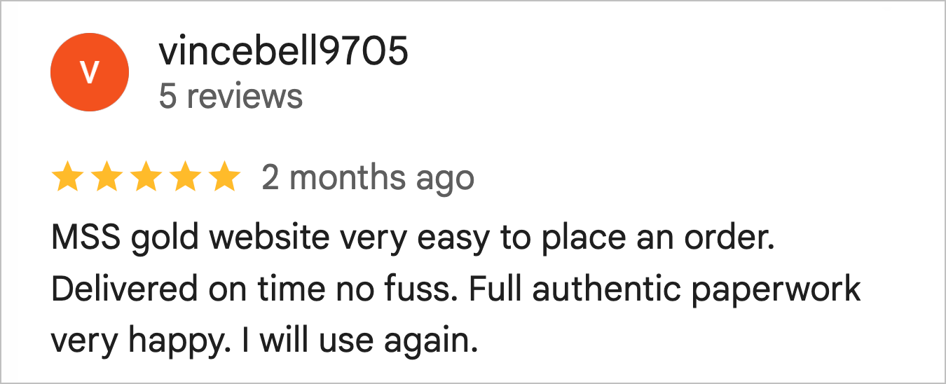 Customer Review
