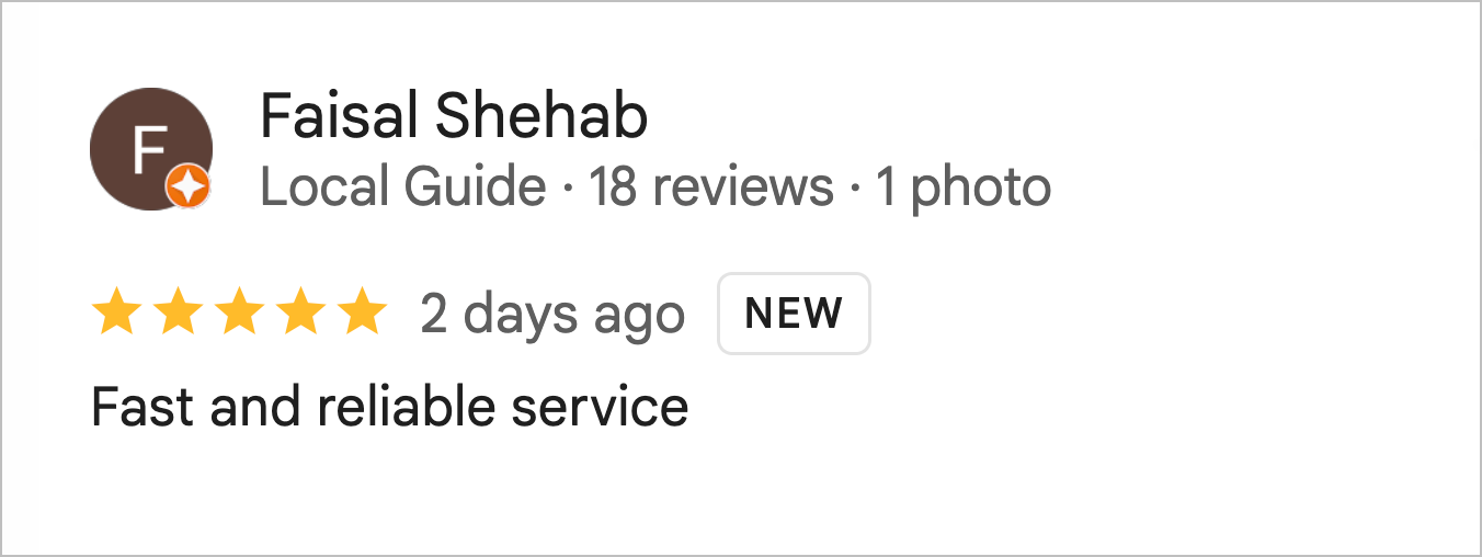 Customer Review