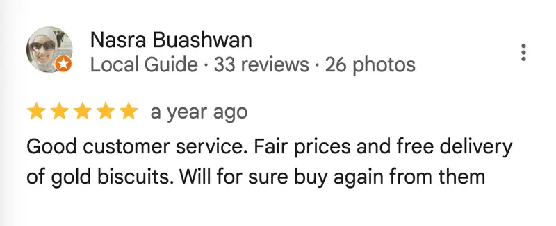 Customer Review