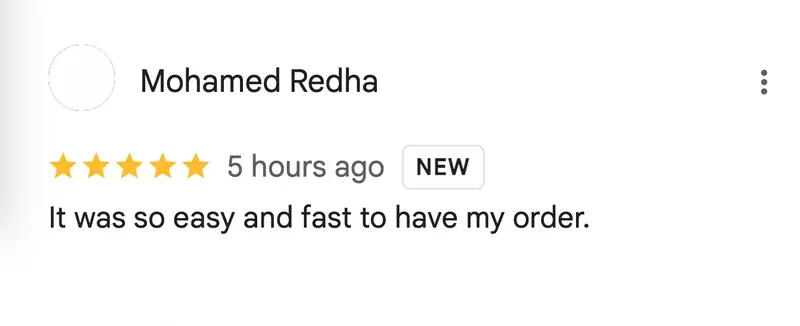 Customer Review